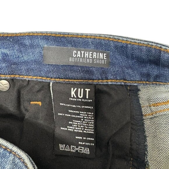 Kut From the Kloth Catherine Boyfriend Shorts Size 2 - Picture 7 of 7